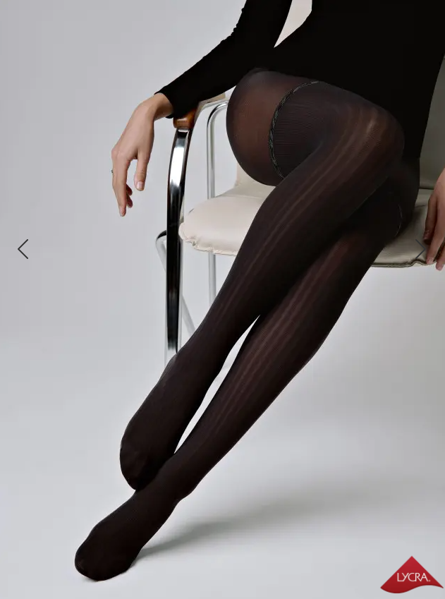 Conte Glam 40 Den - Fantasy Tights for Women with Stockings Imitation (19С-240СП)