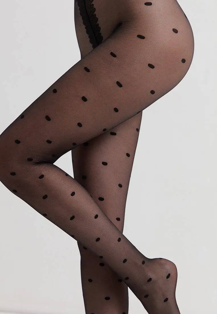 Conte Desire 20 Den - Fantasy Polka Dots Tights for Women (18С-107СП)