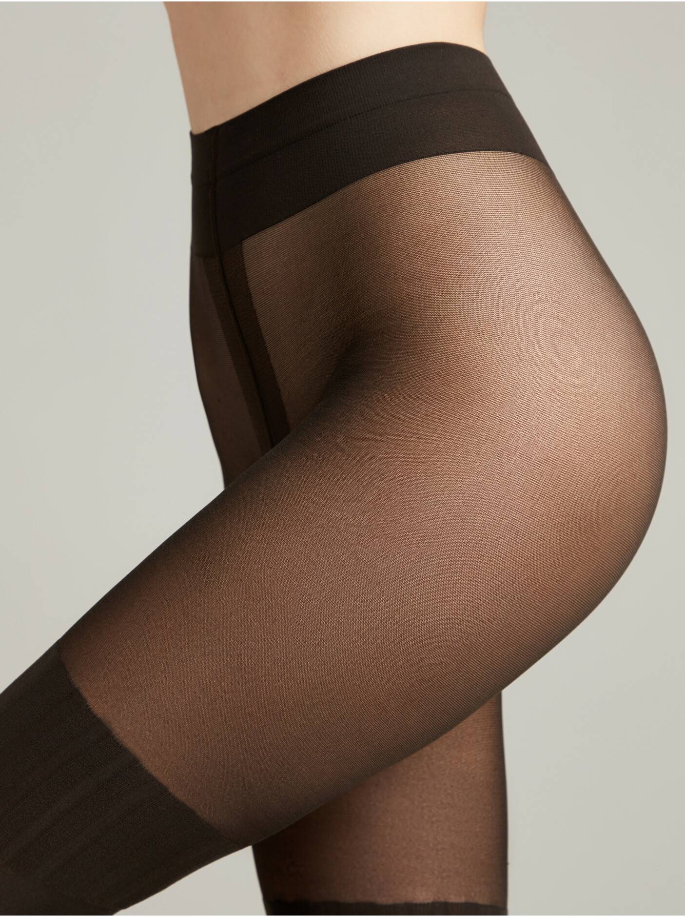 Conte Erica 60 Den - Fantasy Opaque Tights for Women with Imitation Mélange Golfs (12С-7СП)