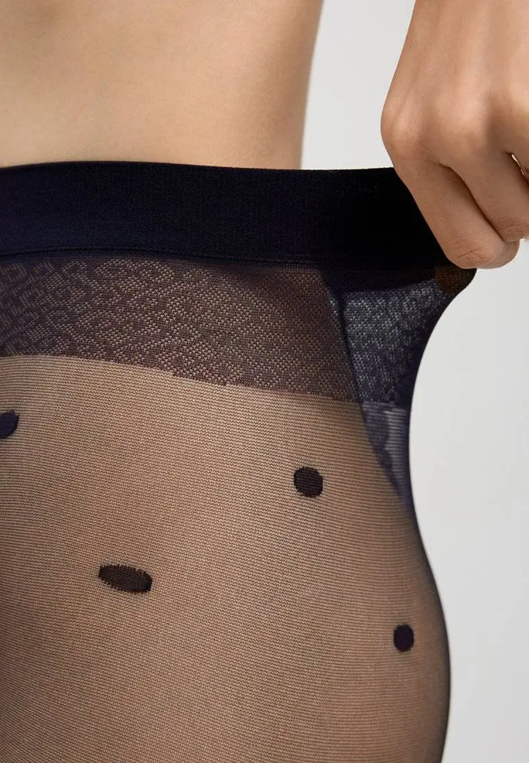 Conte Desire 20 Den - Fantasy Polka Dots Tights for Women (18С-107СП)