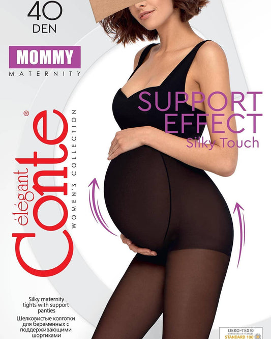 Conte Mommy 40 Den - Classic Dense Maternity Tights for Women (20С-103СП)