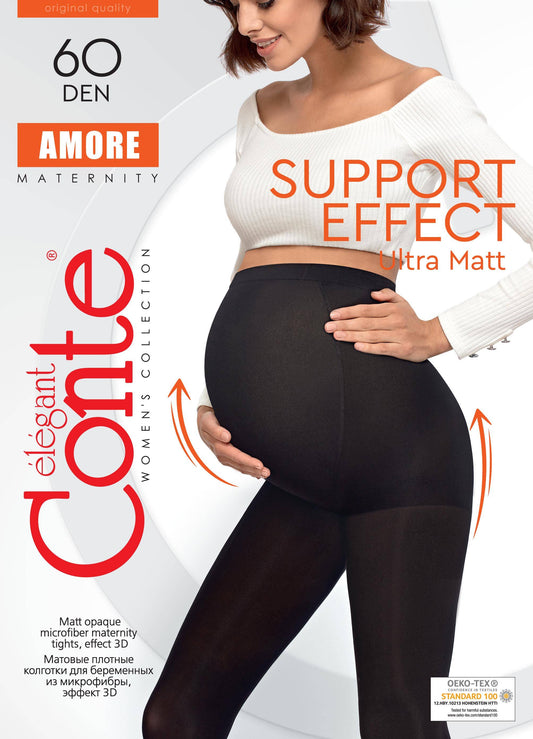 Conte Amore 60 Den - Opaque Maternity Tights for Women (20С-104СП)