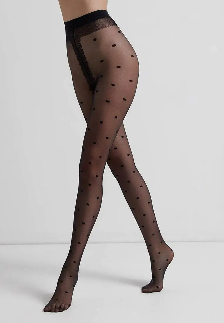 Conte Desire 20 Den - Fantasy Polka Dots Tights for Women (18С-107СП)