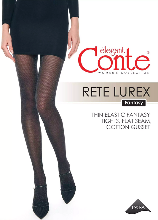 Conte Rete Lurex 40 Den - Fantasy Shiny Tights for Women (20С-93СП)